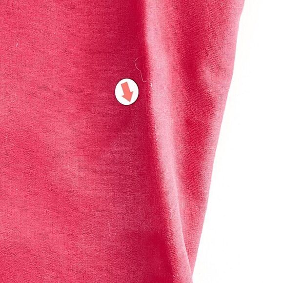 Vintage Karman Mens Pearl Snap Button Western Shirt Burgundy Red Size 15.5-33 - Picture 10 of 10